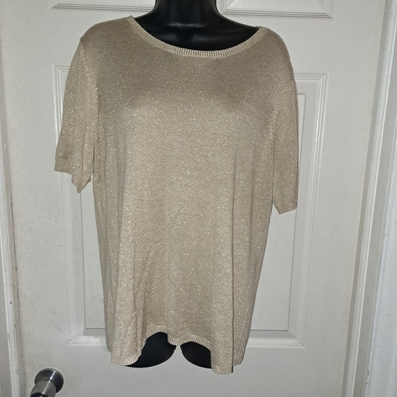 Drapers and Damon's sparkly blouse size XL - Picture 1 of 3